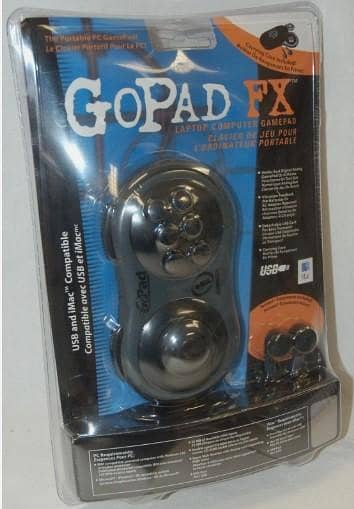 NEW InterAct GoPad FX Laptop Computer PC & Mac Portable Gamepad & Case L-73000G  B  R4921