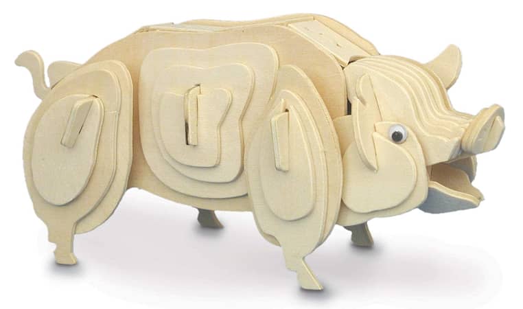 Pig - QUAY Woodcraft Construction Kit FSC C R552