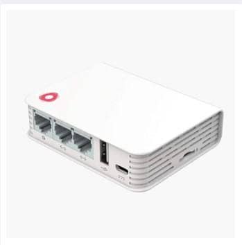 DigiFam Wi-Fi Plus Internet Parental Control Box with easy-to-use App, 1 WAN,2 LAN Ports 400+ Mbps speed 2.4 and 5GHz (10/100Ethernet) A R2781