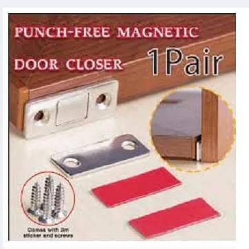 Punch-free Ultra-thin Invisible Magnet Door Catcher Firm Magnetic Glass Cabinet Wardrobe Sliding Door Super Magnetic Door Magnet Hardware C R4253