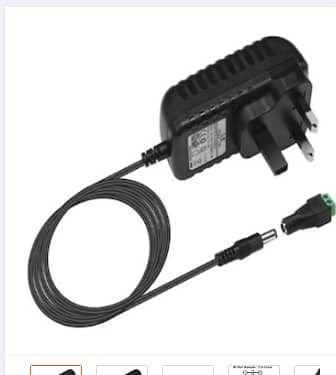 LE 12V 2A Power Supply for LED Strip Light, AC 100-240V to DC 12V Converter Adapter, Portable Wall Charger, UK Plug with 1.2M Cable, 5.5mm x 2.1mm Jack, GS TUV Approved C A1471