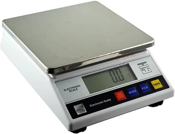 Laboratory Balance, Jewelry Scales 0.1g Kitchen Scales AC and DC Stainless Steel Platform (Size : 3000Gx0.1G) (7500Gx0.1G) uk import C C329