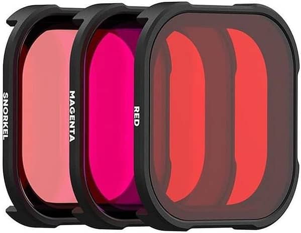 PolarPro 3 Pack Dive Filter for GoPro Hero9 Protective Housing uk import C A1192