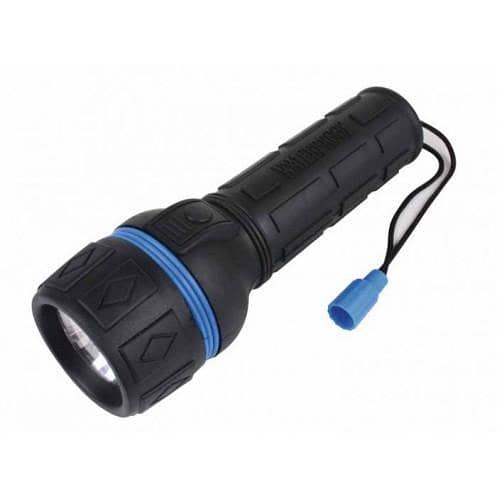 Security Rubber Body Torch – UK Import, 6-Pack