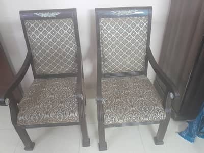 pair of coffee chaire