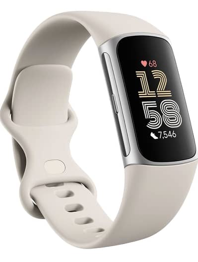 Fitbit Charge 6 - Heart rate Fitness Tracker - Obsidian/Black & Silver
