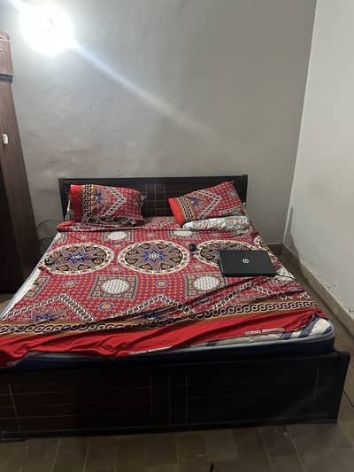 King Size Bed with Mattress (urgent sell)