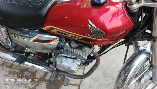 HONDA CG 125 SE SULF  (0322-3276769)