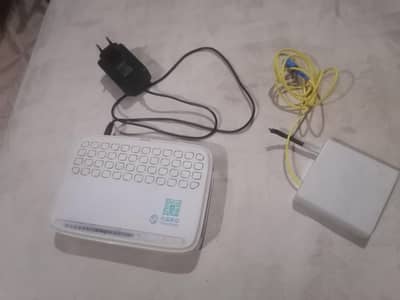 China mobile GPON Fiber WiFi Router with power adapter & fiber box
