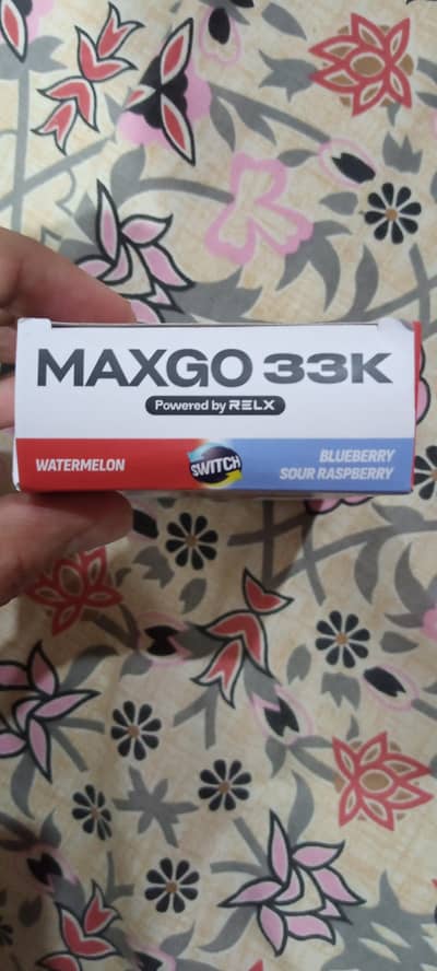 MAXGO disposable vapes (18+)