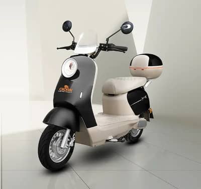 Crown Electric Fairy Scooty Avaialble on Easy Monthly Installemnt`s