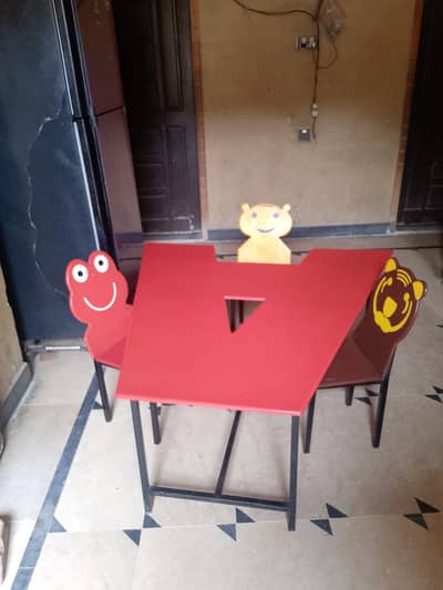 Study Table For Sale With 3 Chairs