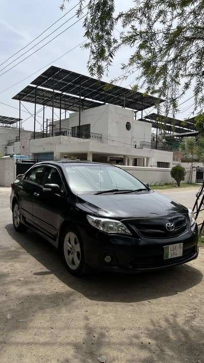 Toyota Corolla GLI 2009 convert 2012 altis