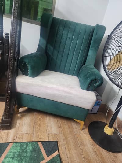 luxury velvet sofa set 3+2 for sale.