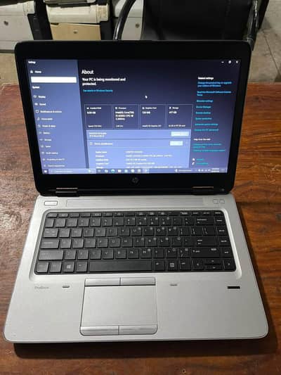 HP PROBOOK 640 G2 - CORE i5 6th GEN - 8 GB RAM DDR4 - 256 GB SSD