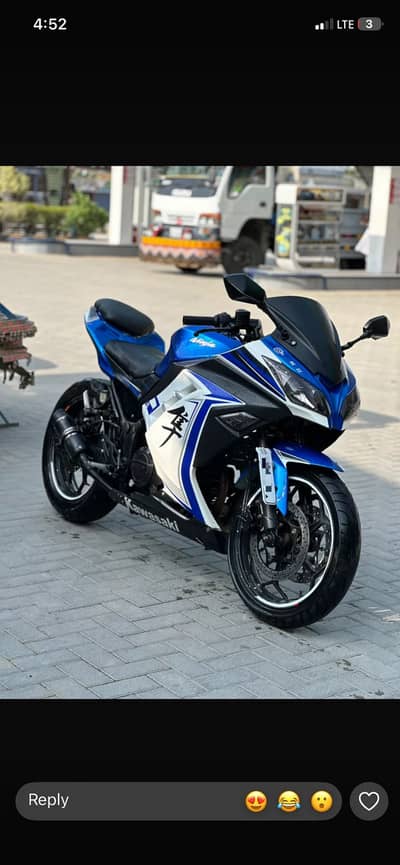 Kawasaki ninja 250cc zx 300 replica