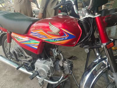 Honda CD 70 CC 2020 model Islamabad