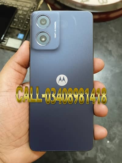 MOTOROLA G04 4GB RAM 64GB ROM DUAL SIM PTA APPROVED CALL-03408981418