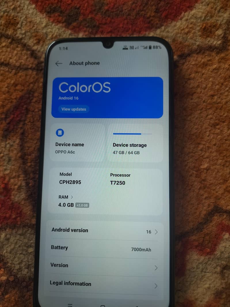 OPPO A6c 9