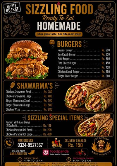  Fresh Home Made Food | Sizzling Home Made Food | Gujrat