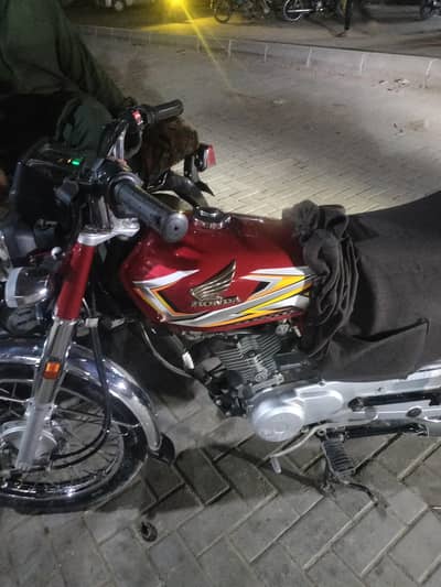 Honda cg 125 red 2025