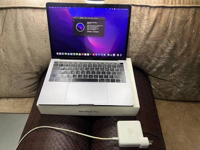 macbook pro with original charger and box
