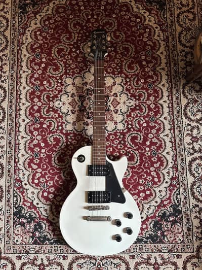 Epiphone Les Paul Limited Edition White W/ Original Gig Bag