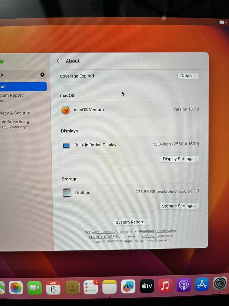 Macbook Pro 2017 16