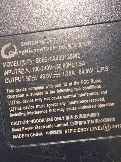 48 volt Dc Adapter for sale