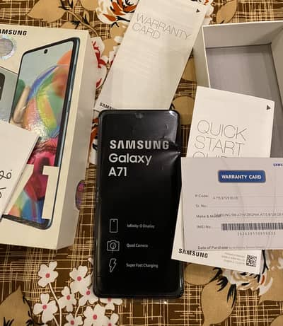Samsung A71 PTA Approved | 8GB/128GB |