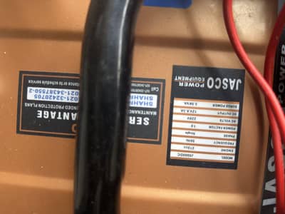 Jasco generator almost brand new
