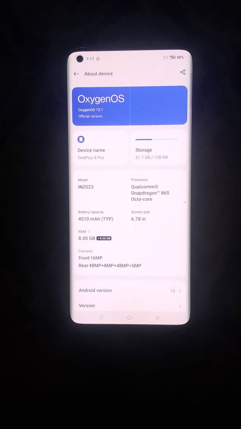 One Plus 8 Pro 2