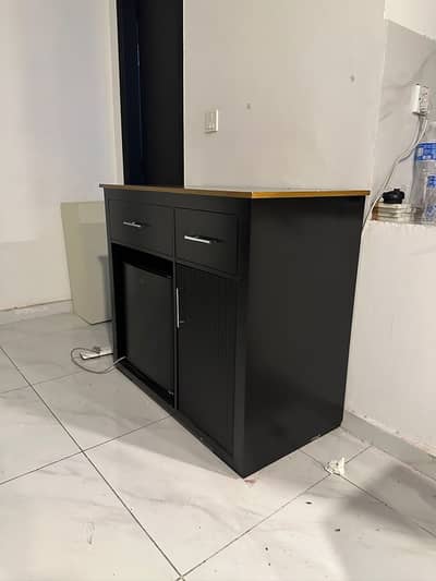Wooden Storage Cabinet with Glass Door Premium Wooden Display Cabinet