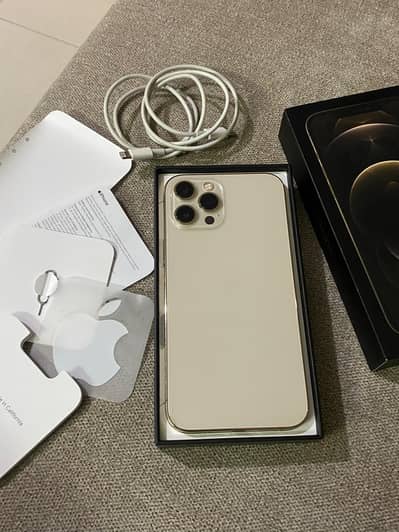 Apple iPhone 12 Pro Max official Pta afroved 256 GB memory water pack