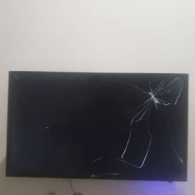 32 inch Samsung tv every thing is ok but panel broken ha
