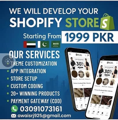 Shopify Store Customize Digital marketing Ad's Expert