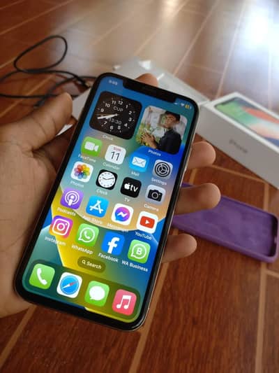 Apple iPhone X 256 GB PTA Approved original for seller 03350405885