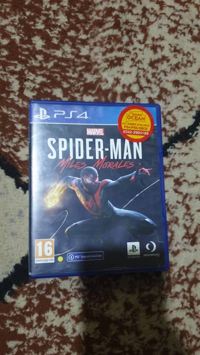 Spider-man Miles Morales - PS4