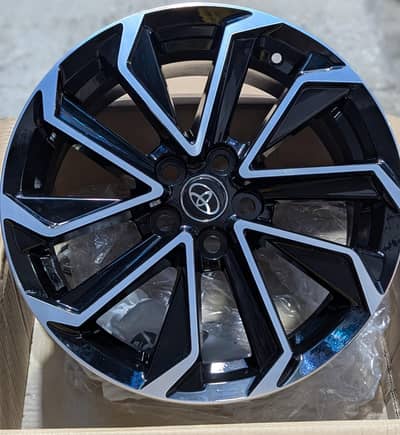 Alloy rims and Tyre