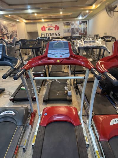 Treadmill / Exercise bike / Homegym / Elliptical / Dumbells / plates