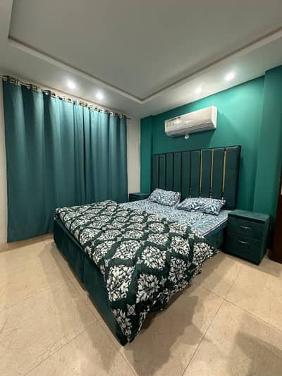 Per day Luxury furnished one bedroom apartment in Bahria town Lahore