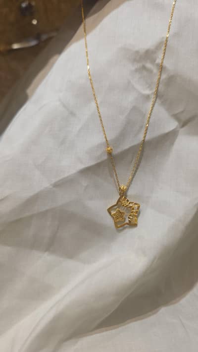 chain locket 22k imported
