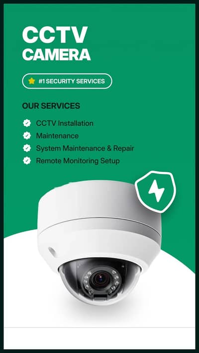 cctv camera installation maintenance fitting etc