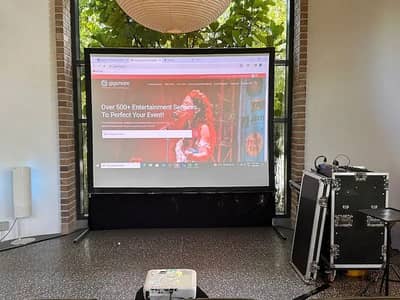 Projector with Screen | Epson BenQ Sony Hitachi Multimedia Projector