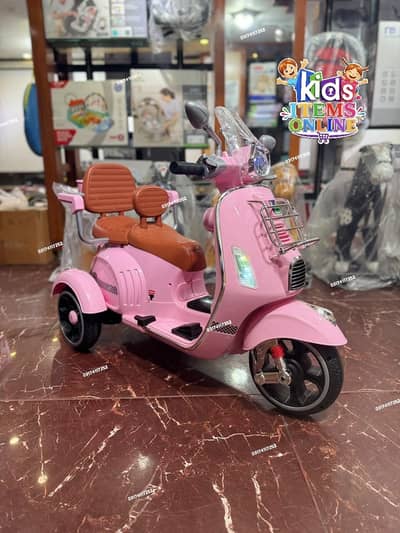 Kids Vespa |  kids electric bike |battery operated scoter |Kids Bike