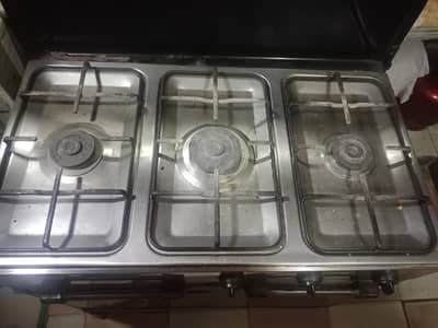 three burner stove excellent working