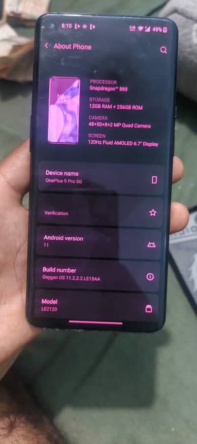 One Plus 9 Pro