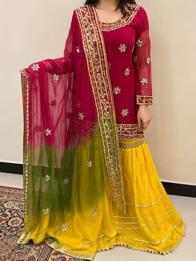 Fancy Shirt gharara