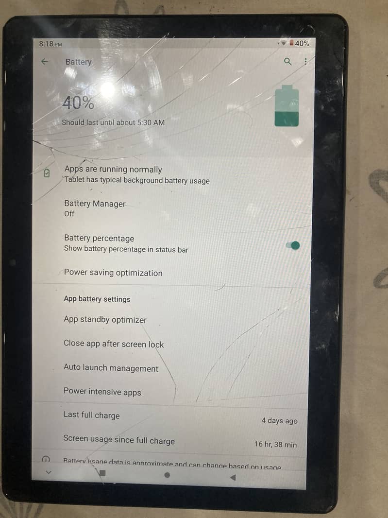 android tablet good condition 1