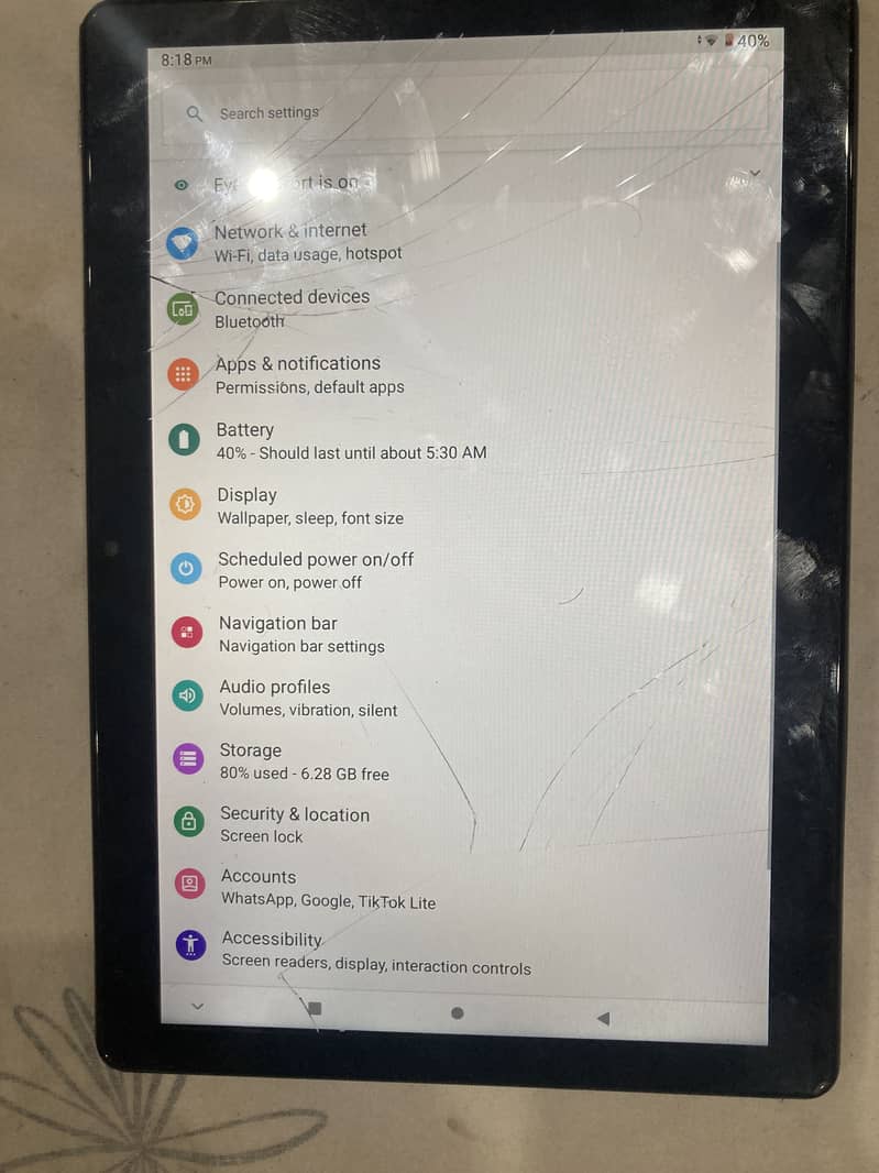 android tablet good condition 2